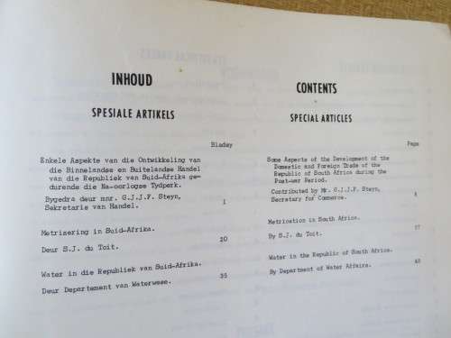SUID-AFRIKAANSE STATISTIEKE  1970  SOUTH AFRICAN STATISTICS