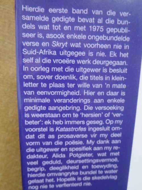 YSTERKOEI-BLUES  Versamelde gedigte 1964 - 1975  deur Breyten Breytenbach