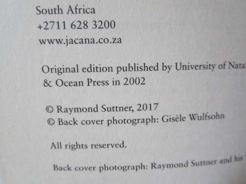 INSIDE APARTHEID`S PRISON  by Raymond Suttner