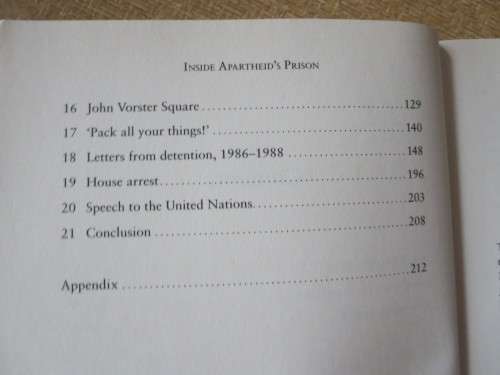 INSIDE APARTHEID`S PRISON  by Raymond Suttner