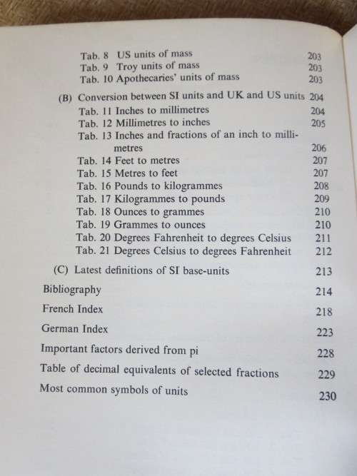DICTIONARY OF QUANTITIES AND UNITS  by J. V. Drazil
