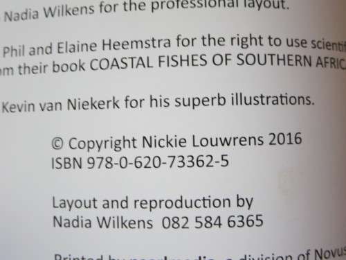 READING THE SEA  AND OTHER SECRETS OF SEA  ANGLING  by Nickie Louwrens