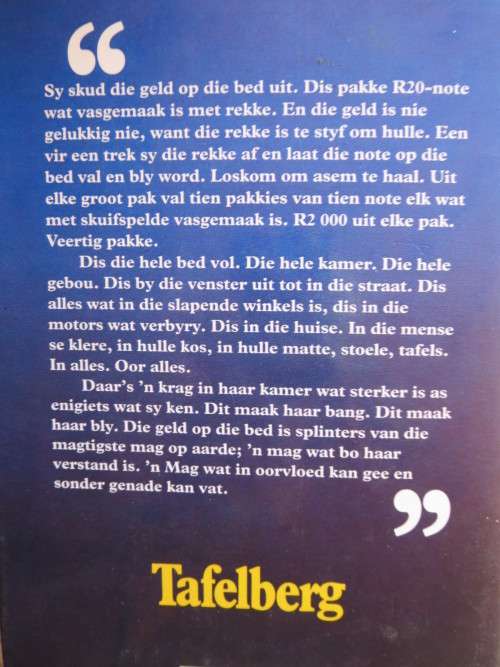 BRUG VAN DIE ESELS  deur Dalene Matthee