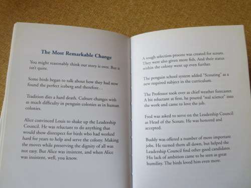 OUR ICEBERG IS MELTING  by John Kotter and Holger Rathgeber  Artwork: Peter Mueller