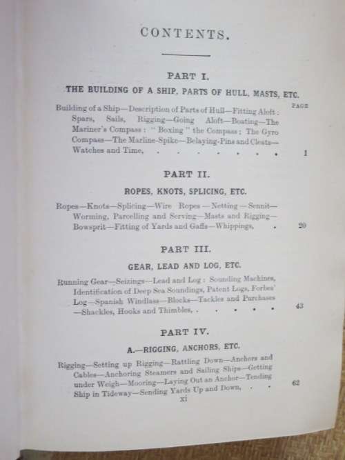 A MANUAL OF ELEMENTARY SEAMANSHIP  by Captain Sir David Wilson Barker R.D., R.N.R.