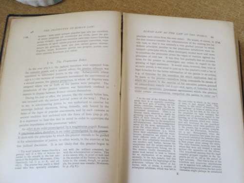 THE INSTITUTES OF ROMAN LAW  by Rudolph Sohm  1892