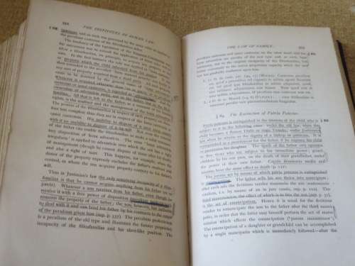 THE INSTITUTES OF ROMAN LAW  by Rudolph Sohm  1892