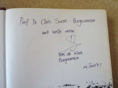 PIETERSBURG 1886 - 1986  deur Louis Changuion
