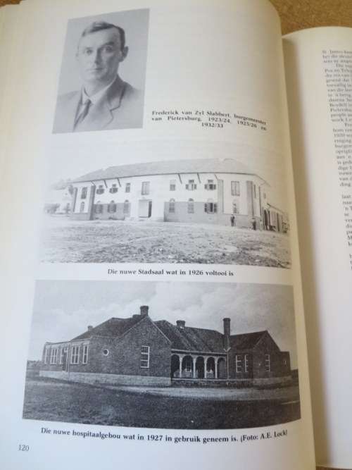 PIETERSBURG 1886 - 1986  deur Louis Changuion