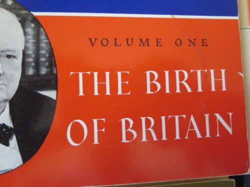 CHURCHILL`S HISTORY OF THE ENGLISH-SPEAKING PEOPLES IN FOUR VOLUMES