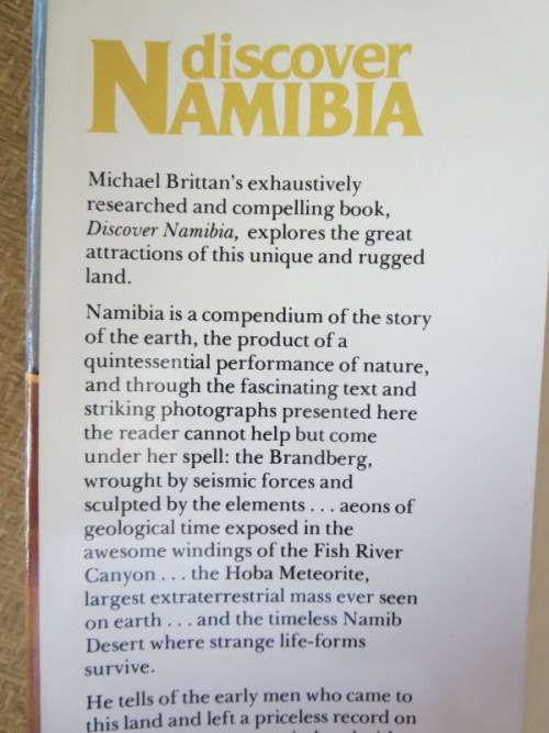 DISCOVER NAMIBIA  by Michael Brittan