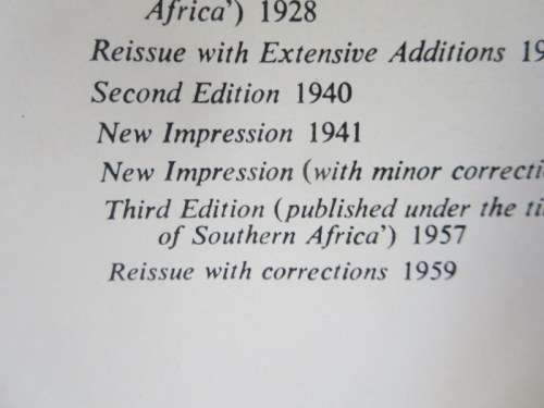 A HISTORY OF SOUTHERN AFRICA  by Eric A. Walker