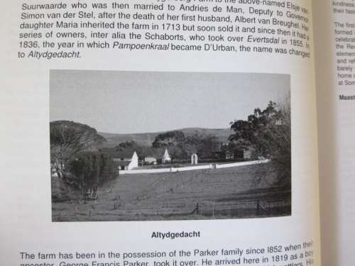 DURBANVILLE:  300 YEARS OF GRACIOUS LIVING  by C. M. Stimie