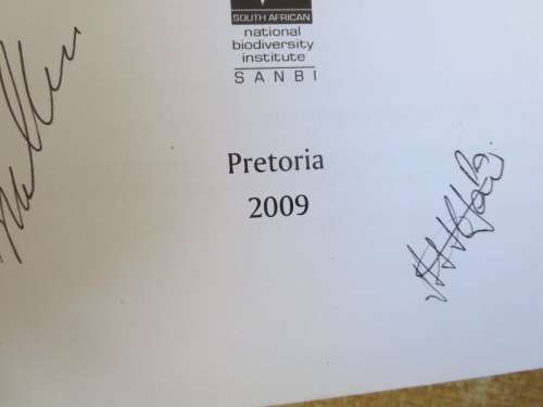 RED LIST OF SOUTH AFRICAN PLANTS 2009  by Raimondo, Van Staden, Foden and other editors