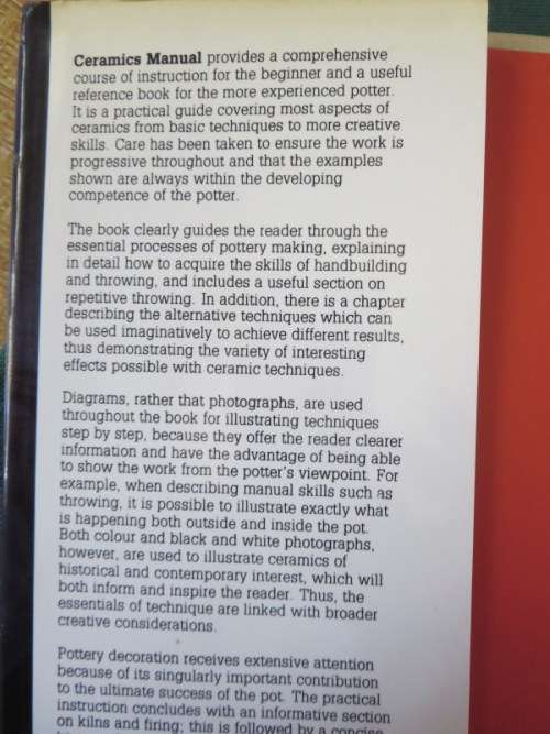 CERAMIC MANUAL  A Basic Guide to Pottery Making  by Graham Flight