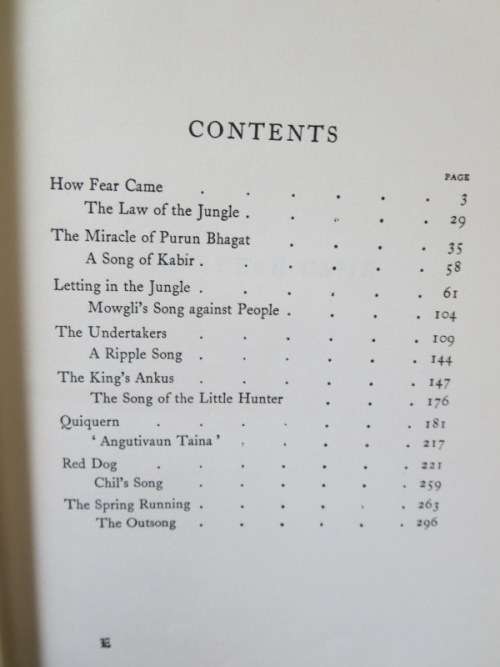 THE SECOND JUNGLE BOOK  by Rudyard Kipling