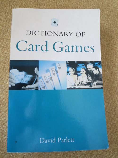 DICTIONARY OF CARD GAMES  by David Parlett