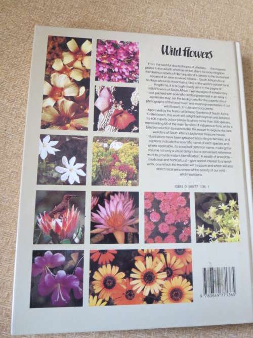 WILD FLOWERS OF SOUTH AFRICA  Approved by National Botanic Gardens of SA, Kirstenbosch