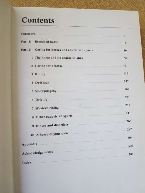 THE COMPLETE ENCYCLOPEDIA OF HORSES  by Josée Hermsen (Caring, skills and equestrian sports)