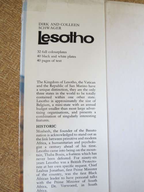 LESOTHO  by Dirk and Colleen Schwager