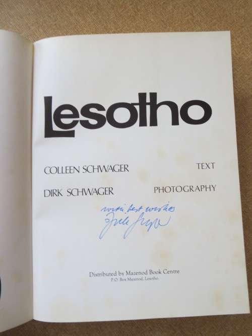 LESOTHO  by Dirk and Colleen Schwager