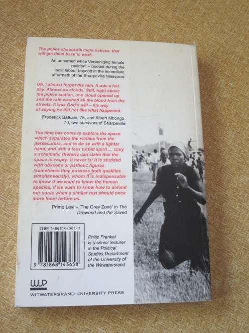 AN ORDINARY ATROCITY  Sharpeville and Its Massacre  by Philip Frankel