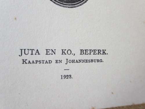 DIE UNIE-BURGER  deur N. J. Brümmer