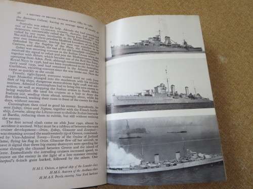 CRUISER  A History of British Cruisers from 1889-1960  by S. L. Poole