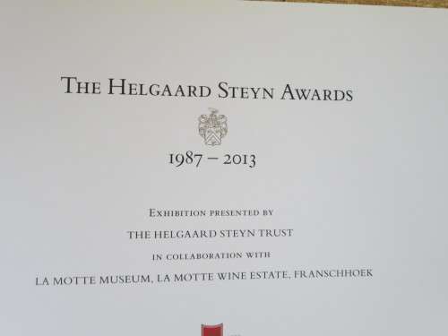 THE HELGAARD STEYN AWARDS 1987 - 2013