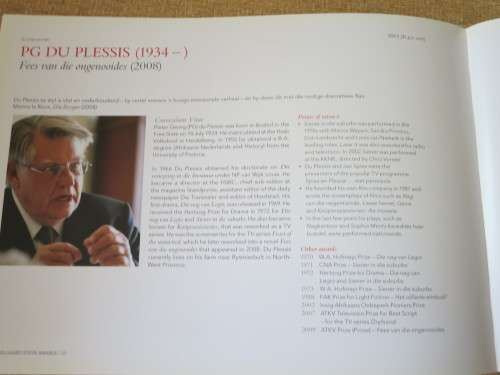 THE HELGAARD STEYN AWARDS 1987 - 2013