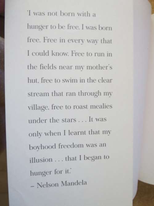 HUNGER FOR FREEDOM  The story of food in the life of Nelson Mandela  by Anna Trapido