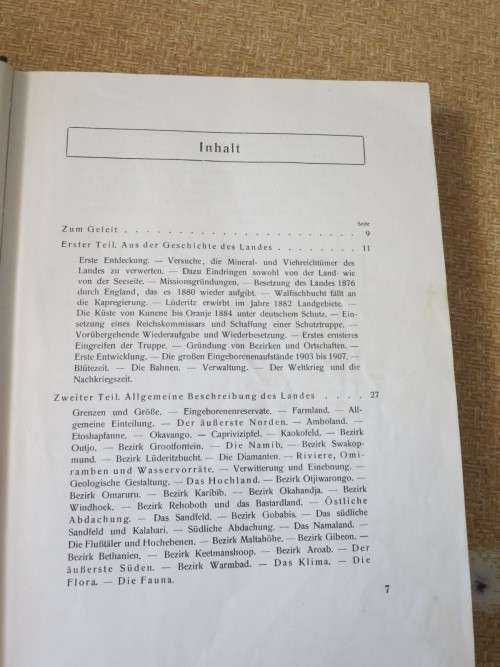 SüDWESTAFRIKA  by Paul Barth  (Text in German)