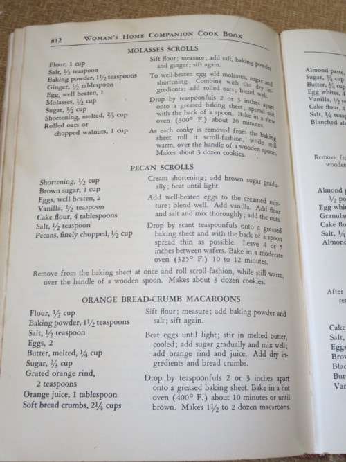 WOMAN`S HOME COMPANION COOK BOOK by Dorothy Kirk