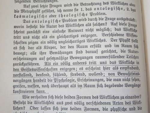 EINKEUTUNG IN DIE PHILOFOPHIE  von Friedrich Paulfen
