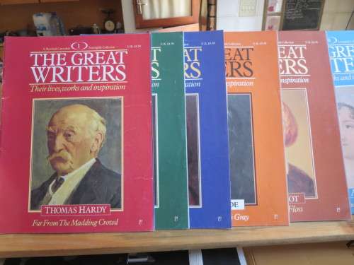 THE GREAT WRITERS LIBRARY: 52 BOOKS AND 52 MAGAZINES