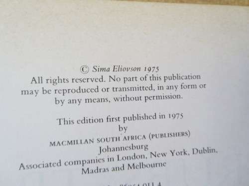 SHRUBS, TREES AND CLIMBERS  by Sima Eliovson
