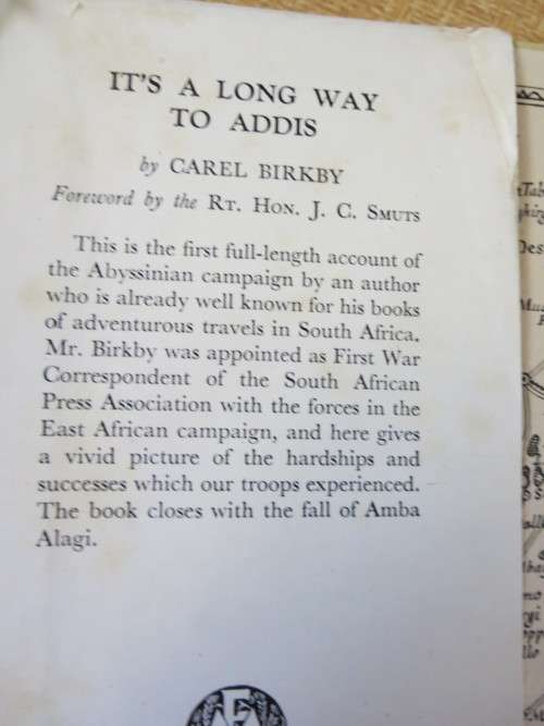 IT`S A LONG WAY TO ADDIS  by Carel Birkley