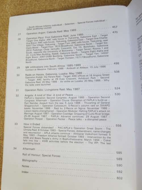 THE SILENT WAR  South African Recce Operations 1969-1994  by Peter Stiff
