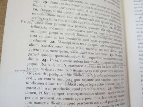 THE INSTITUTES OF GAIUS  PART I  by F. de Zulueta  Text with critical notes and translation