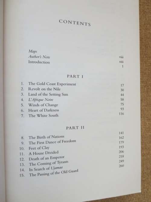 THE STATE OF AFRICA  by Martin Meredith A History of 50 years of Independence