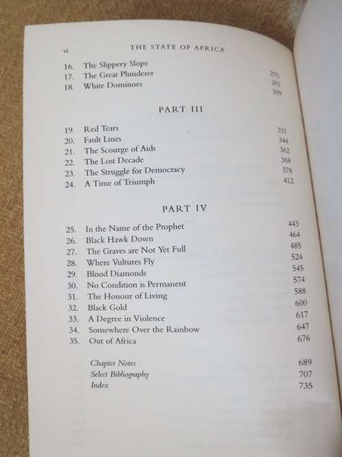 THE STATE OF AFRICA  by Martin Meredith A History of 50 years of Independence