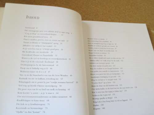 KOK IN DIE SOP  deur Lochner de Kock (Kosstorieboek met uitsoekresepte)