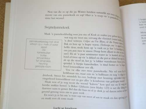 KOK IN DIE SOP  deur Lochner de Kock (Kosstorieboek met uitsoekresepte)