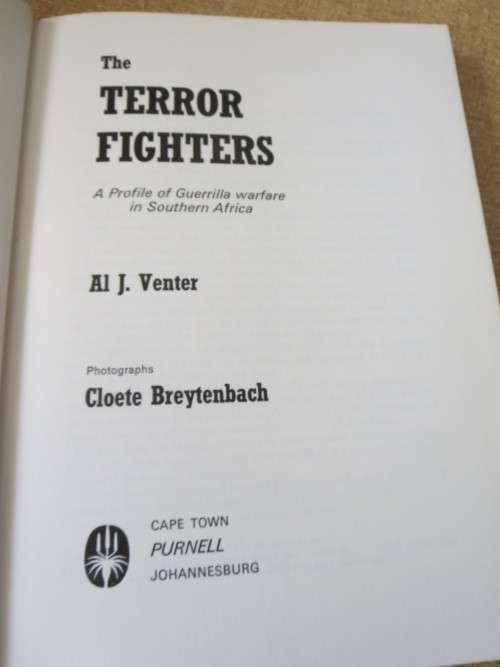 THE TERROR FIGHTERS  by Al J. Venter