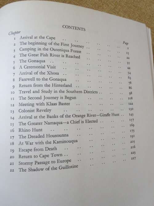 THE TRUTH IN MASQUERADE  Adventures of Francois le Vaillant  by Jane Meiring