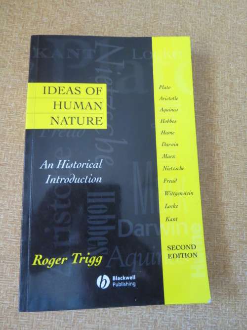 IDEAS OF HUMAN NATURE  An Historical Inroduction  by Roger Trigg