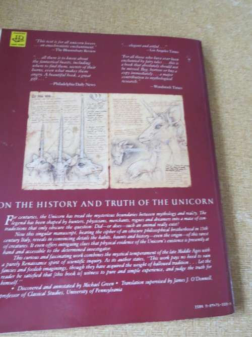 UNICORNIS  by Michael Green  The History and Truth of the Unicorn
