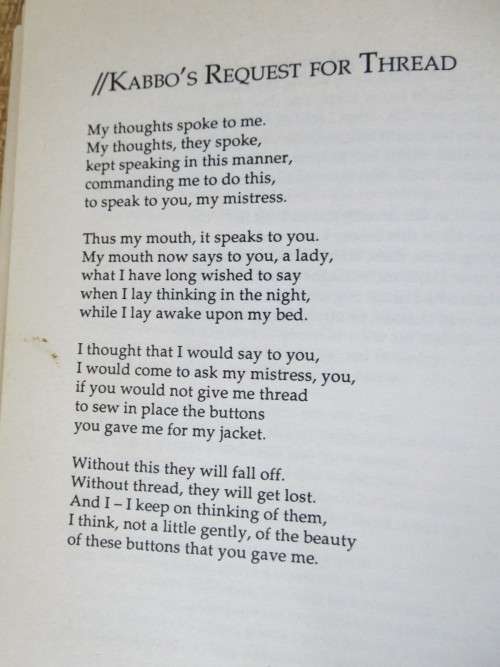 THE RETURN OF THE MOON  by Stephen Watson  Verses from the /Xam