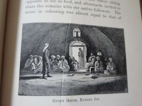 TENT WORK IN PALESTINE  by Claude Reignier Conder  Record of discovery and adventure VOL. 1