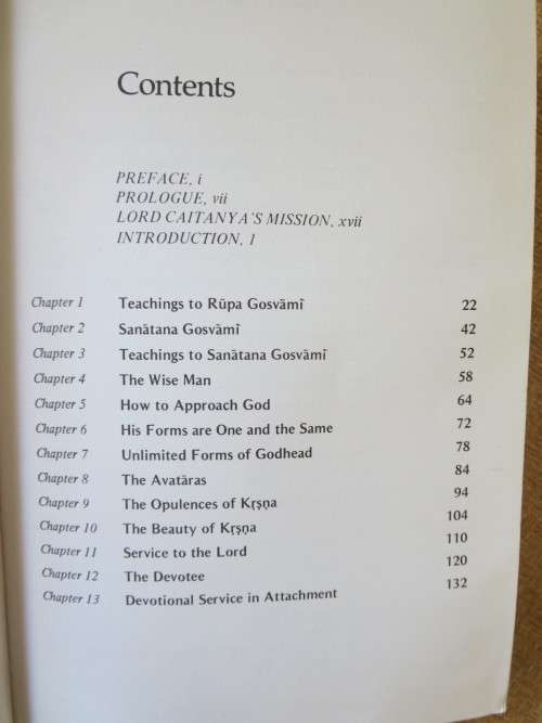 THE GREAT CLASSICS OF INDIA: TEACHINGS OF LORD CAITANYA  (Treatise on Factual Spiritual Life)